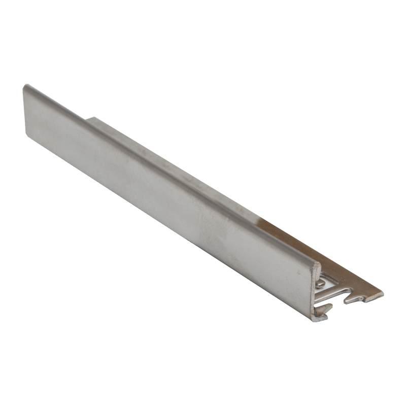 Straight Edge Stainless Steel 304 Grade Tile Trim ESS by Genesis